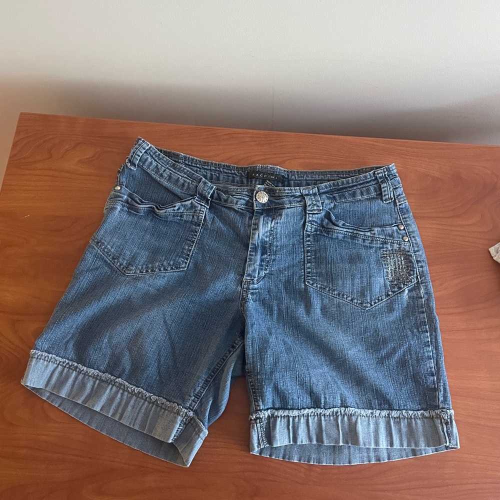 Baccini Blue Jean Shorts